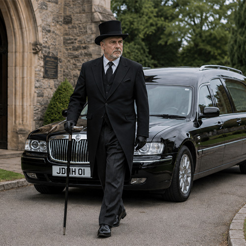 Why Do Funeral Directors Bang Their Cane While Paging?