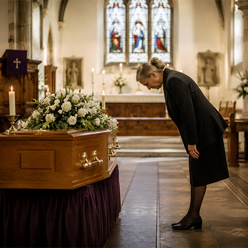 Why Do People Bow to a Coffin at a Funeral?